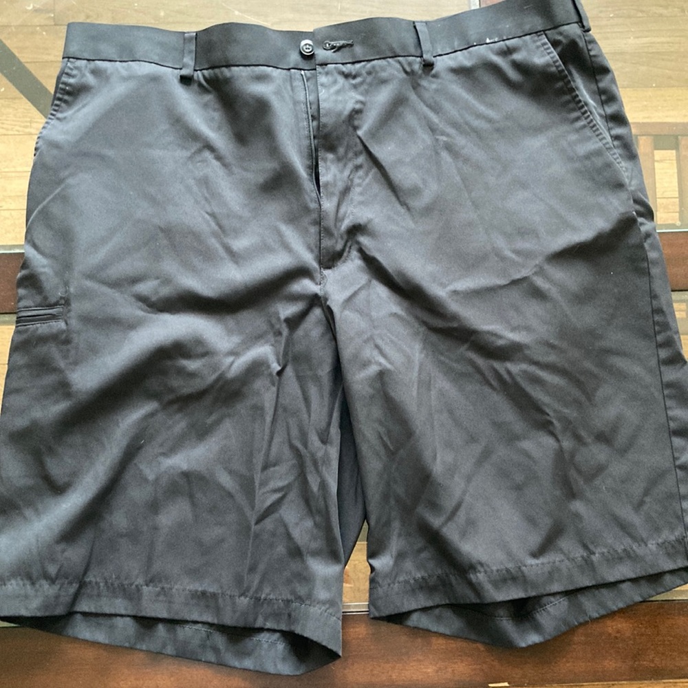 Mens grand slam black golf shorts